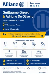 Allianz Villeneuve sur Yonne Guillaume Girard et Adriano De Oliveira