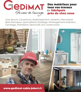 Gedimat Cabia Jobert 89500 Villeneuve sur Yonne