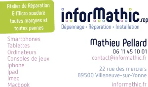 informathic.rep Dépannage, Réparation et Installation informatique